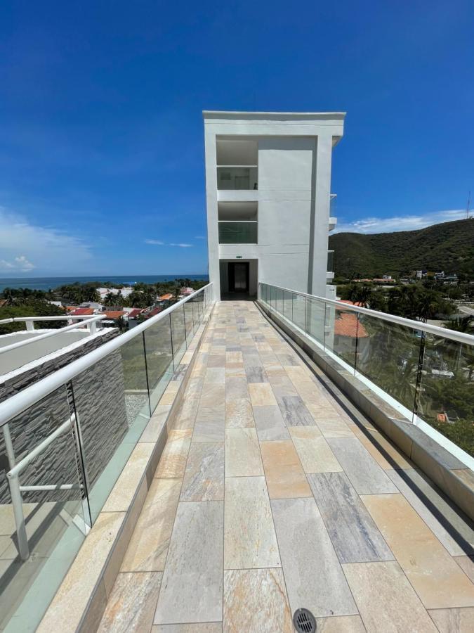 Con Vista Al Mar En Santa Marta Apartamento